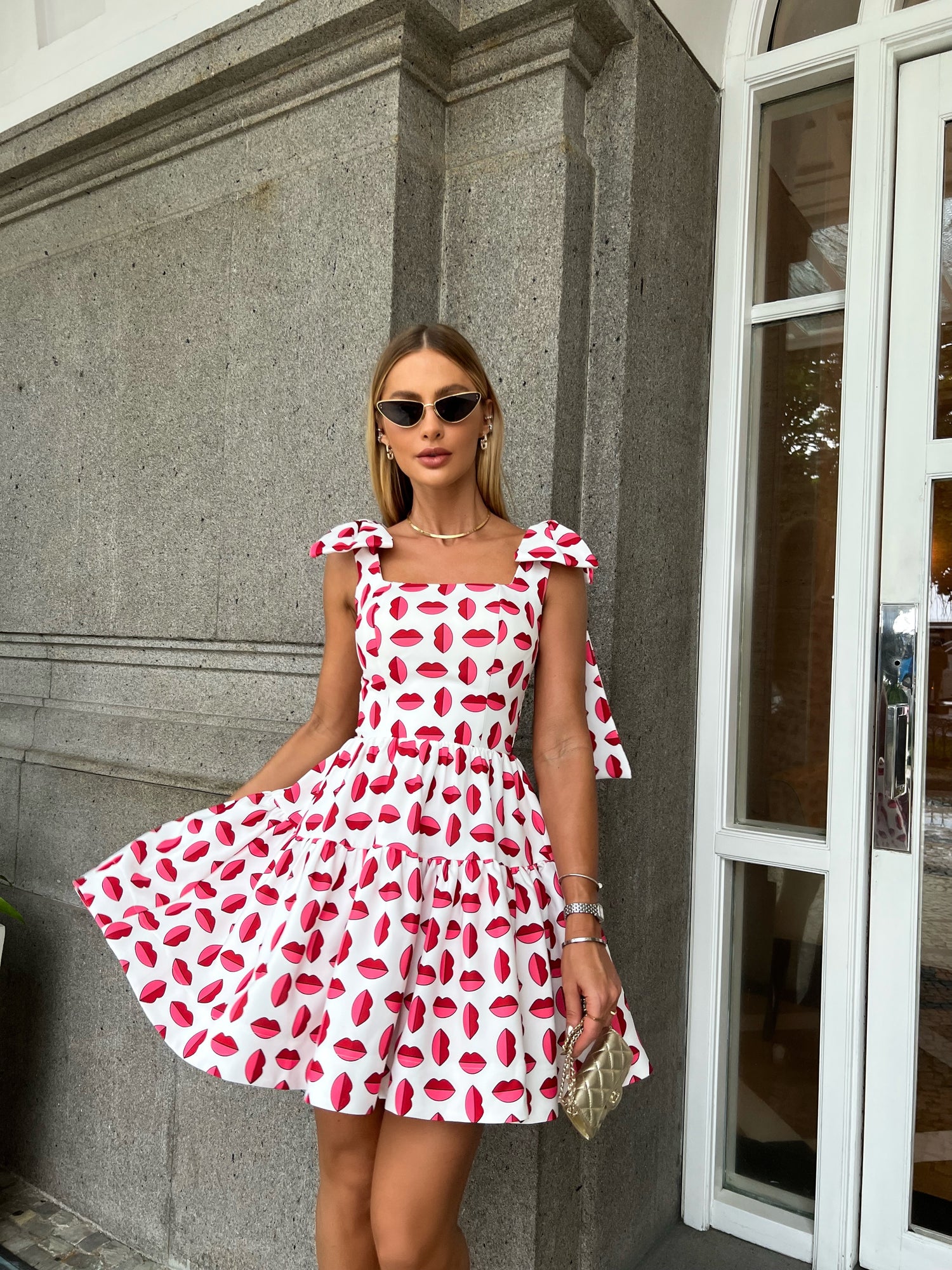 Red Lips Dress