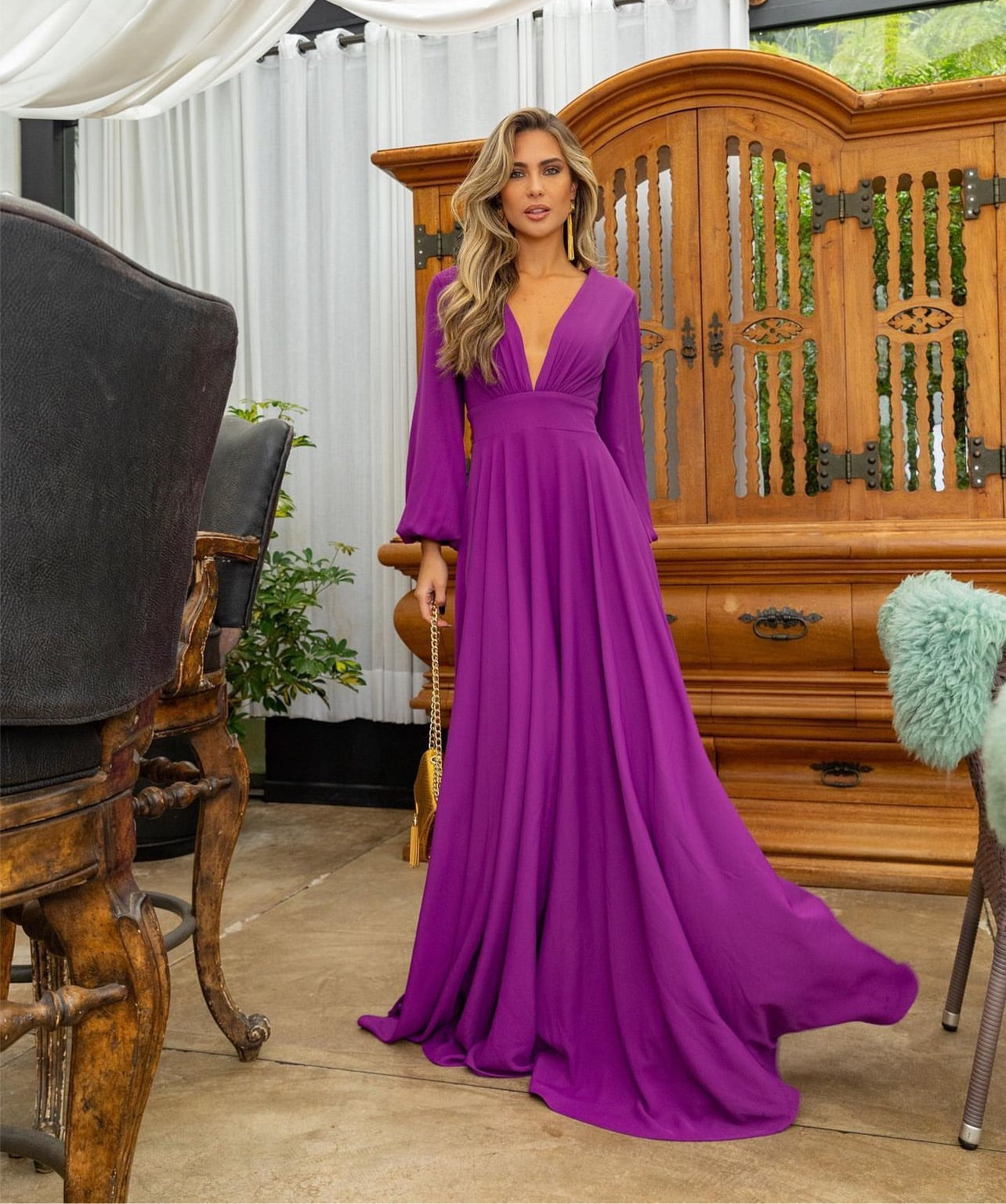 Amazing Purple Dress